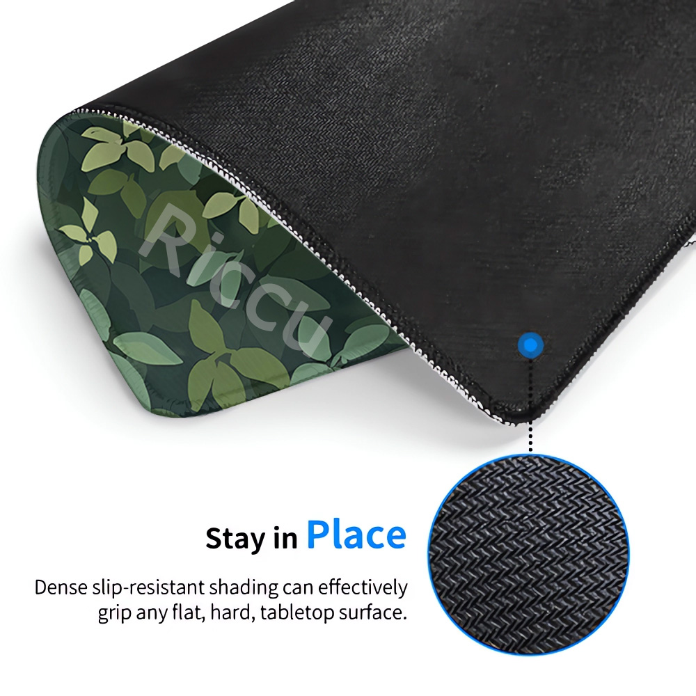 Kawaii Black Cat Mousepad 18x2 - Korean Desk Setup recension och pris
