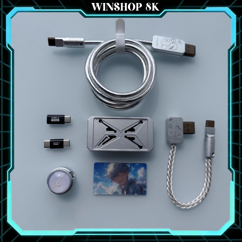 WINSHOP Esports HUB Dual-In 4- - Desk Setup Usb Hub recension och pris