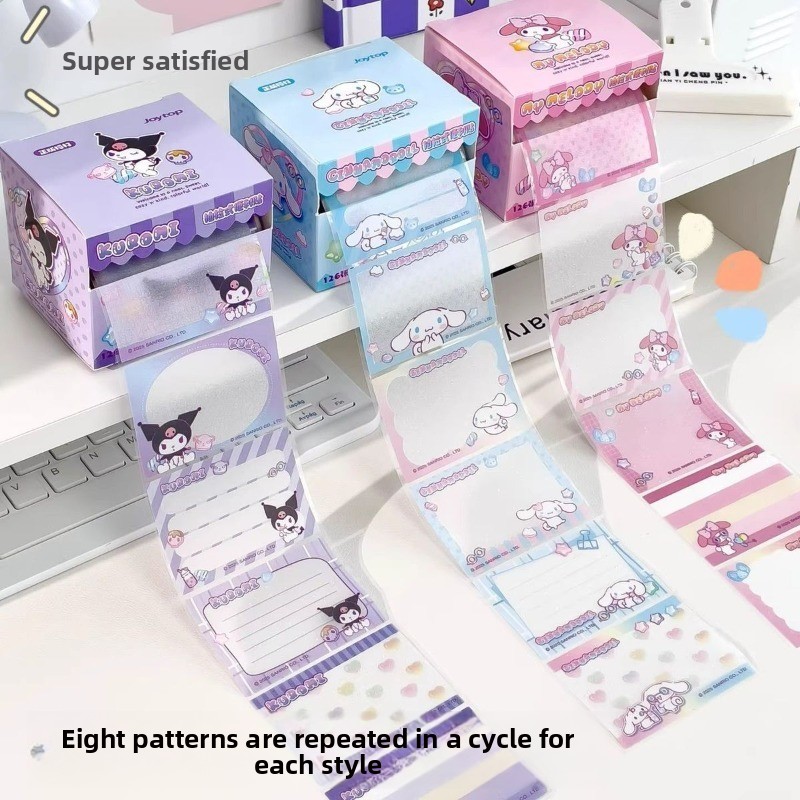Kuromi Pull-Out Sticky Notes S - Sticky Memo Holder recension och pris