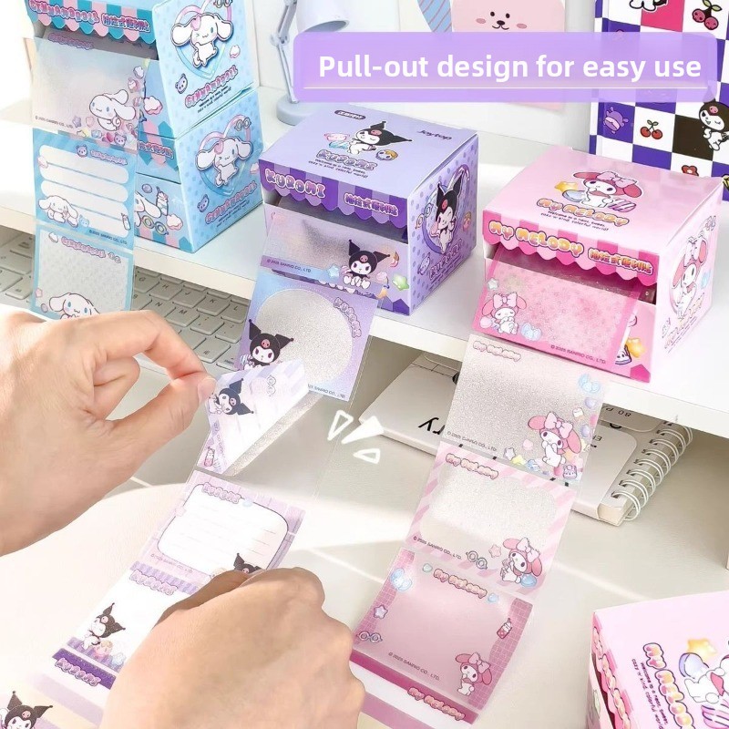 Kuromi Pull-Out Sticky Notes S - Sticky Memo Holder recension och pris