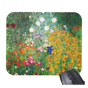 Gustav Klimt Flowers Floral Mo - Desk Setup Gadgets recension och pris