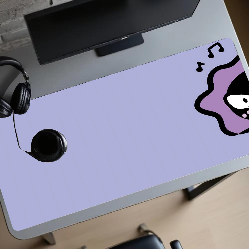Playmat Cute Purple Expression - Desk Setup Gadgets recension och pris