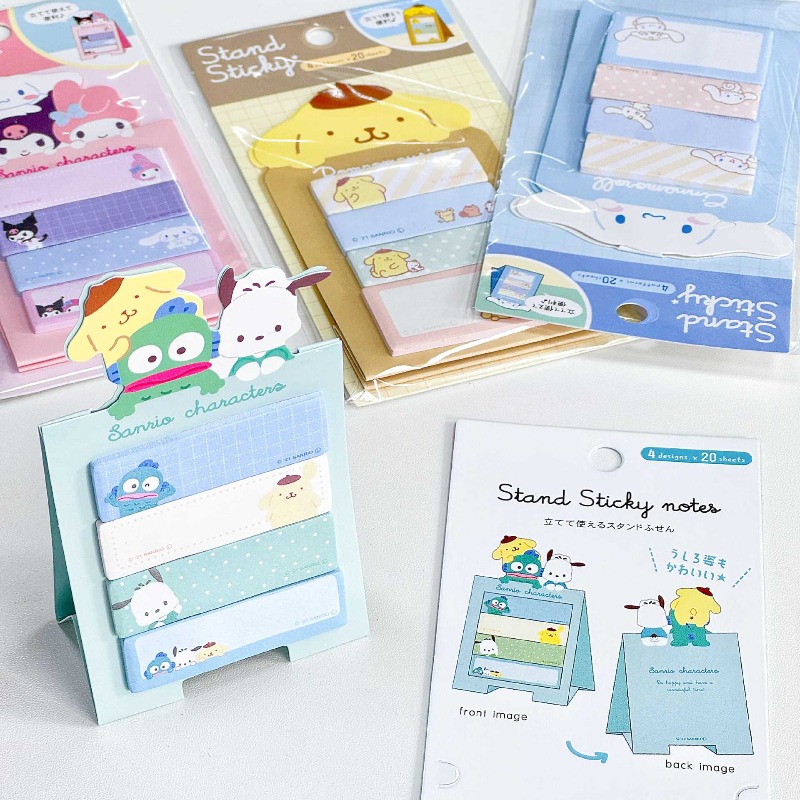 Sanrio Kawaii Kuromi Cinnamoro - Sticky Memo Holder recension och pris