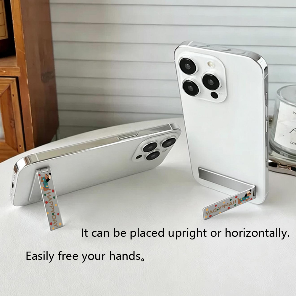 Ultra-thin Invisible Phone Kic - Desk Setup Cute recension och pris