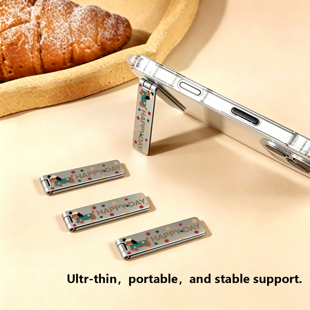 Ultra-thin Invisible Phone Kic - Desk Setup Cute recension och pris