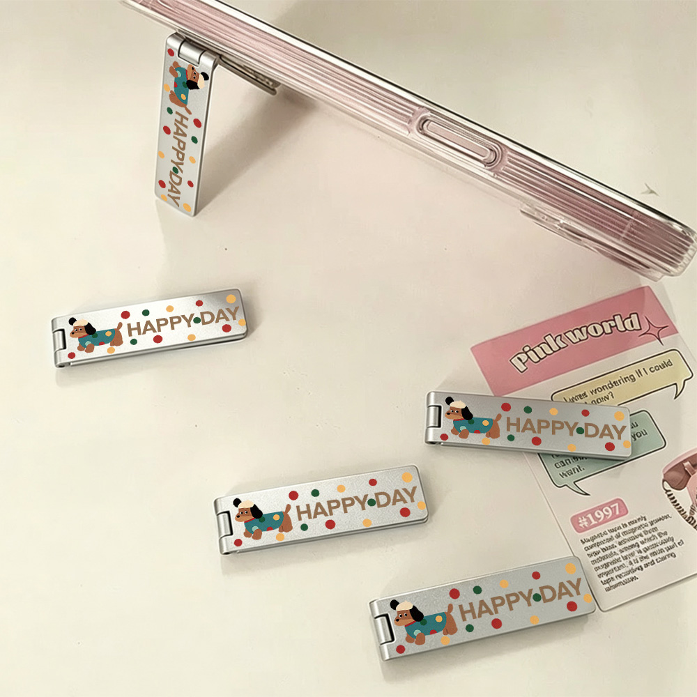 Ultra-thin Invisible Phone Kic - Desk Setup Cute recension och pris