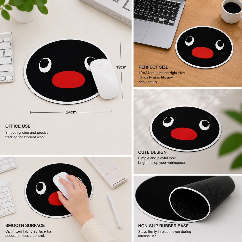 Cute Penguin Expression Mouse  - Desk Setup Cute recension och pris