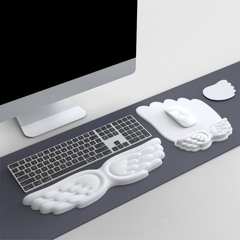 Keyboard Mouse Wrist Rest Ange - Desk Setup Keyboard recension och pris