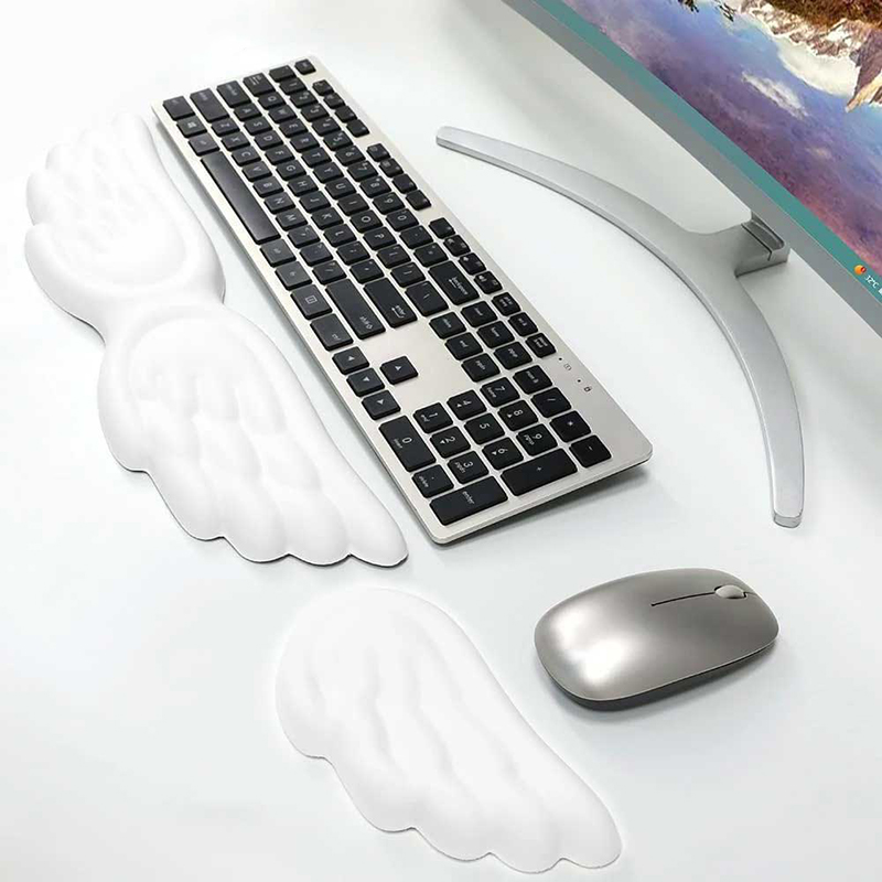 Keyboard Mouse Wrist Rest Ange - Desk Setup Keyboard recension och pris