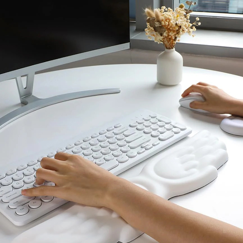 Keyboard Mouse Wrist Rest Ange - Desk Setup Keyboard recension och pris