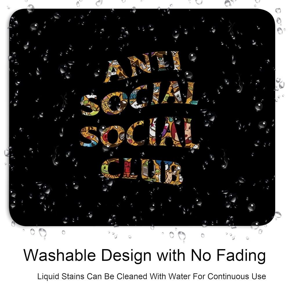 ANTI SOCIAL SOCIAL CLUB Mouse  - Rubber Mat Desk recension och pris