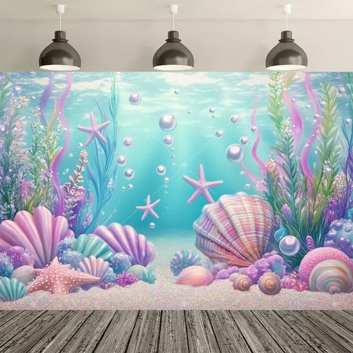 Underwater World Mermaid Birth - Desk Setup Girl recension och pris
