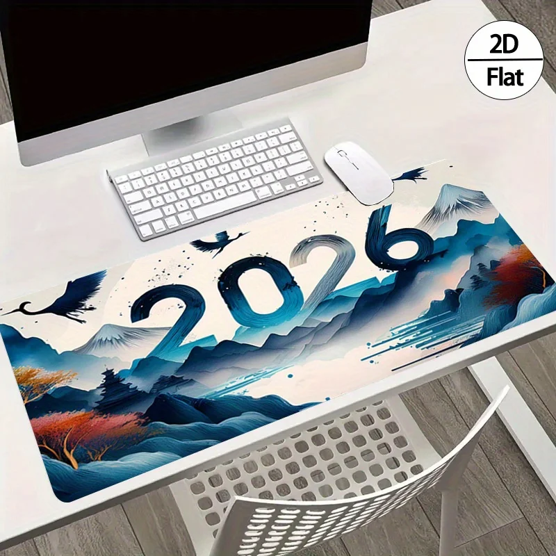 2026 New Year Ink Painting 2D  - Rubber Mat Desk recension och pris