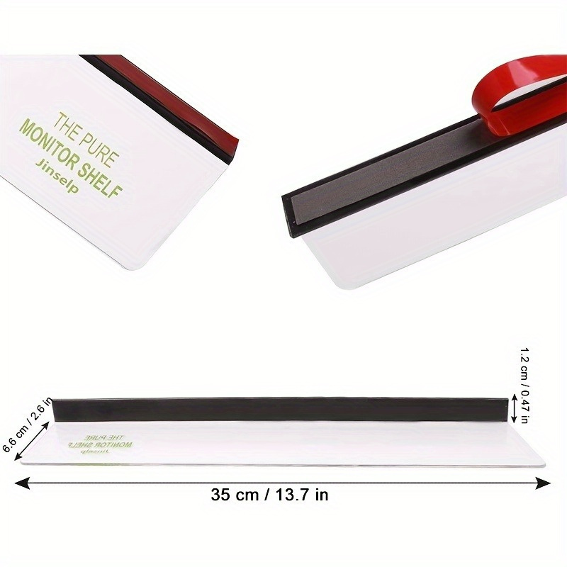 1pc Transparent Computer Memo  - Sticky Memo Holder recension och pris
