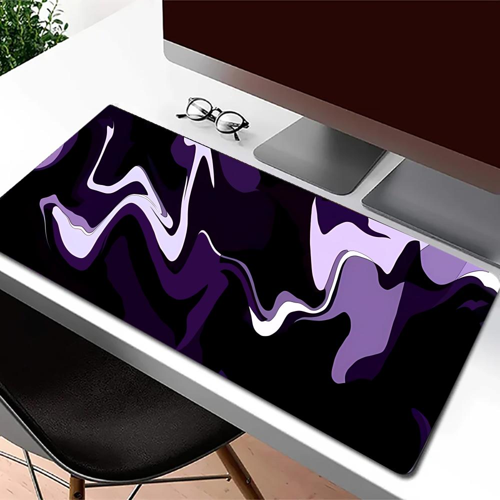Playmat Purple Black Fluid Mou - Desk Setup Gadgets recension och pris