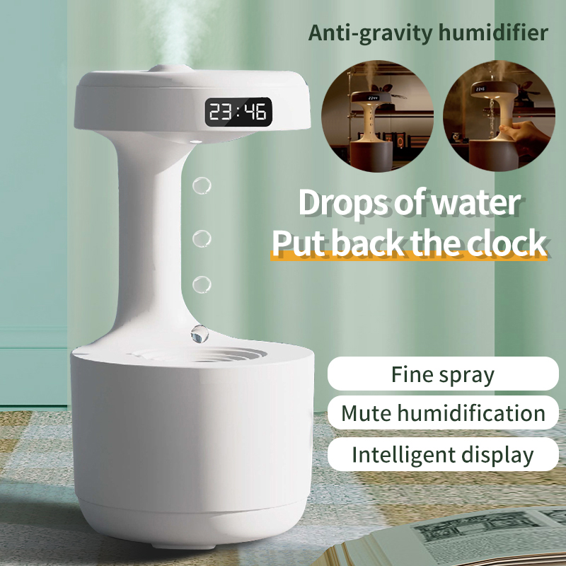 Water Droplet Air Humidifier 8 - Desk Setup Essentials recension och pris