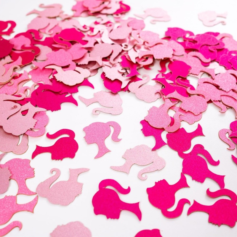 Hot Pink Confetti Glitter Girl - Desk Setup Girl recension och pris