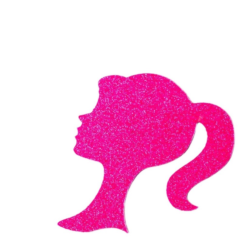 Hot Pink Confetti Glitter Girl - Desk Setup Girl recension och pris