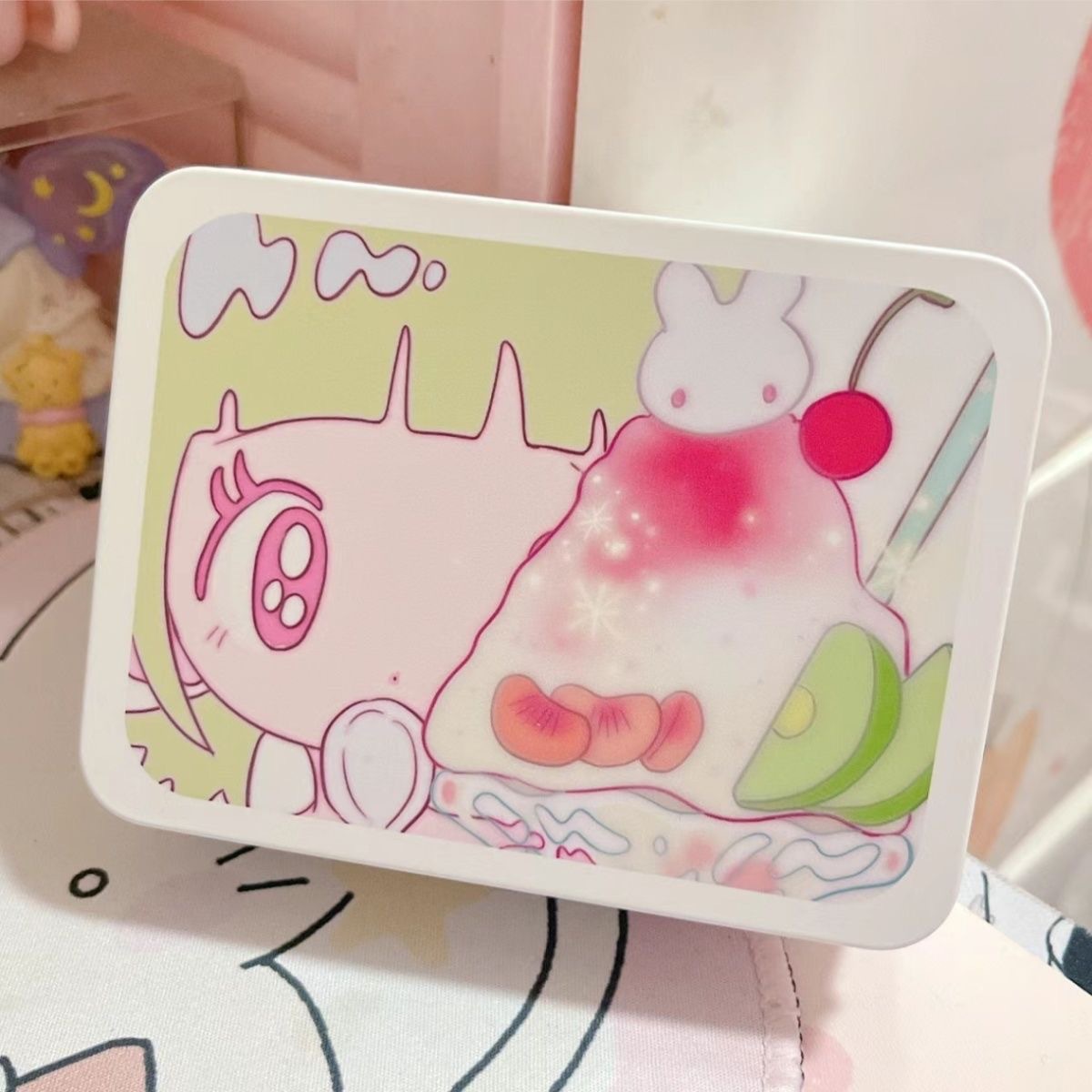 Cute Cartoon Smoothie Girl Pri - Korean Desk Setup recension och pris