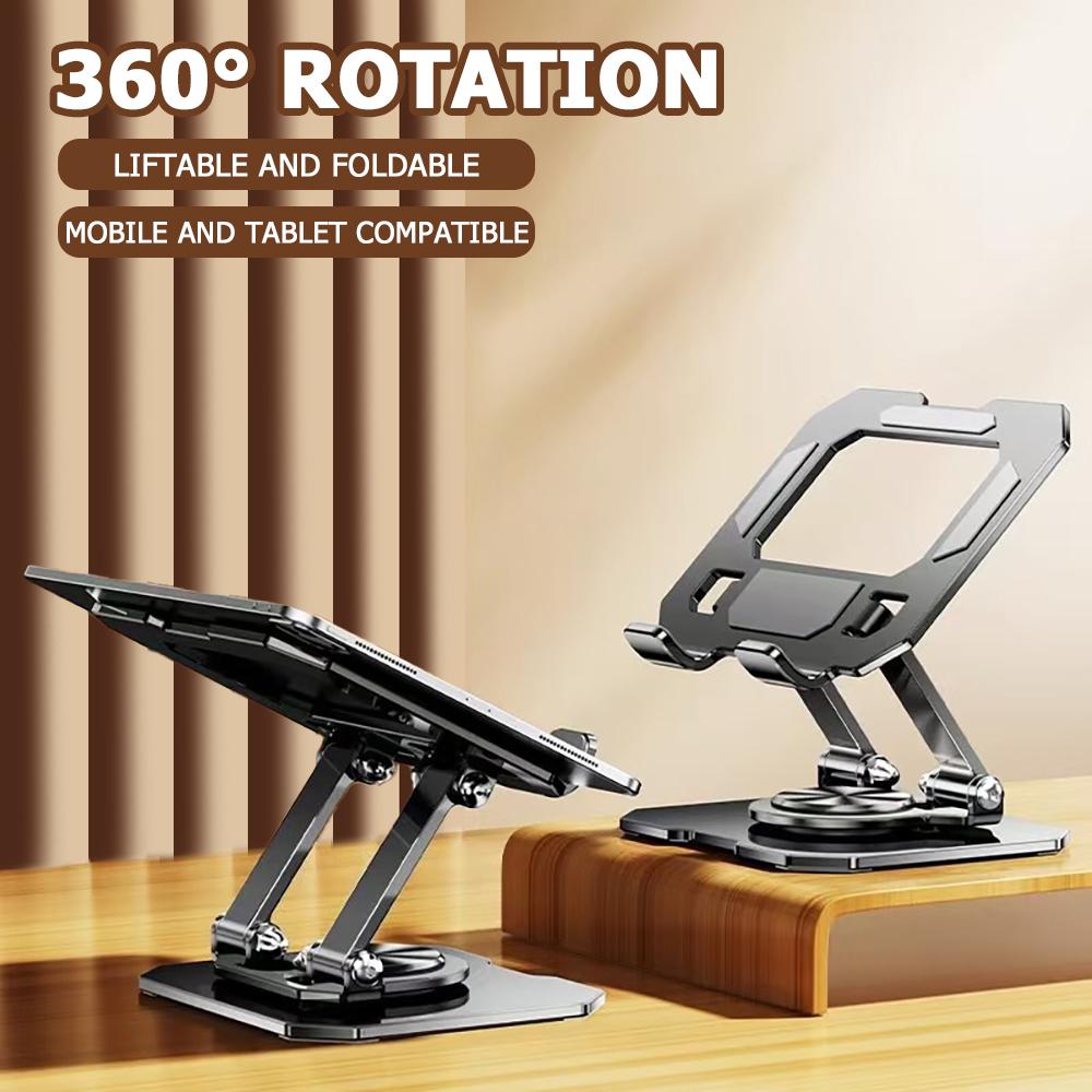 360 Rotating Tablet Phone Stan - Desk Setup Essentials recension och pris