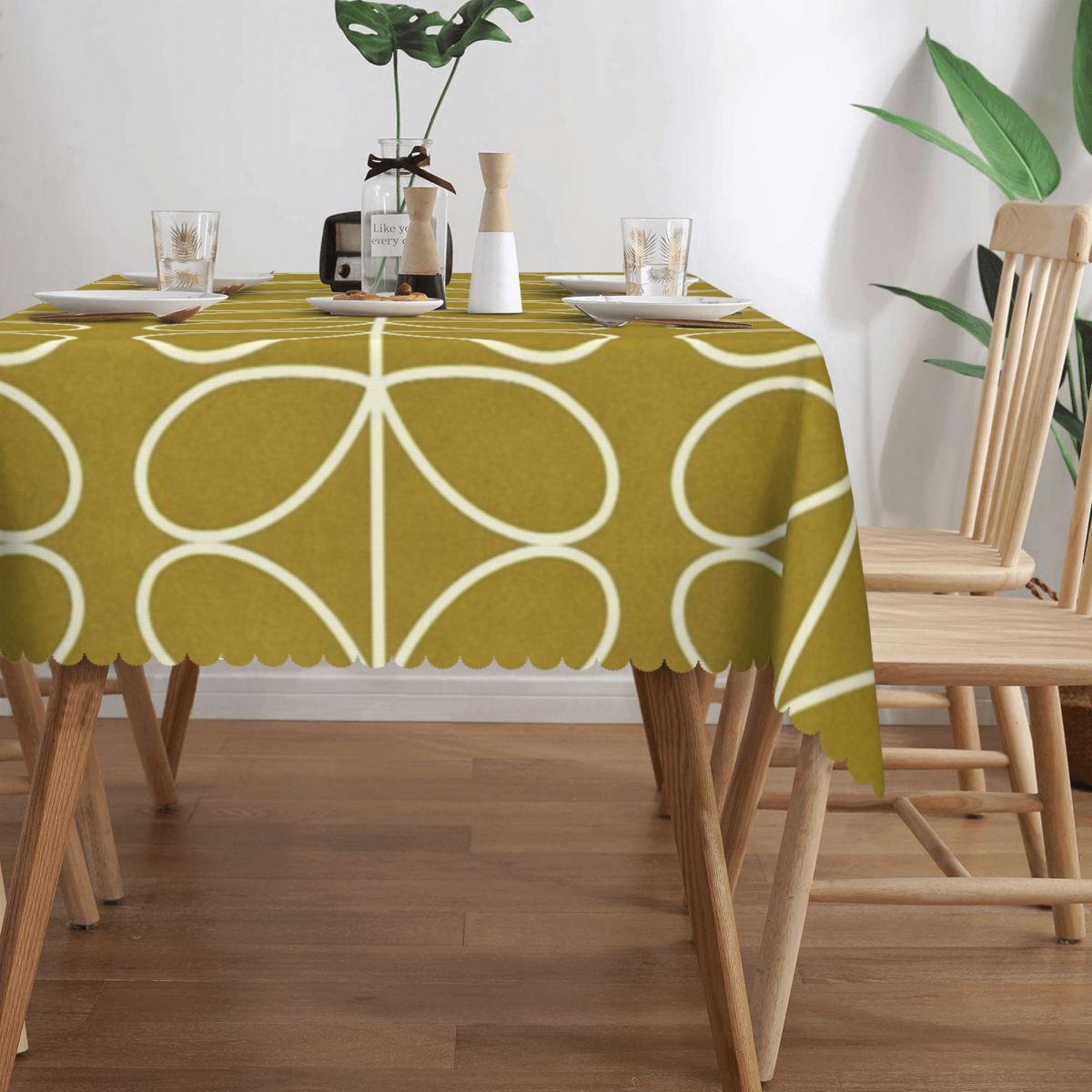 Orla Kiely Multistem Rectangul - Desk Setup Wallpaper recension och pris