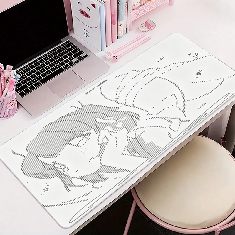 1Pcs Leather Mouse Pad Anime A - Desk Setup Cute recension och pris
