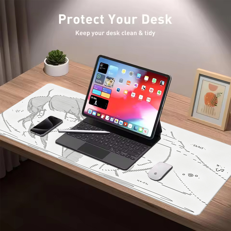 1Pcs Leather Mouse Pad Anime A - Desk Setup Cute recension och pris